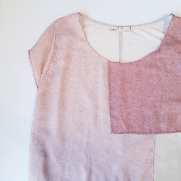 Zara | Multi Layer Chiffon Blouse M‎ - Picture 1 of 8